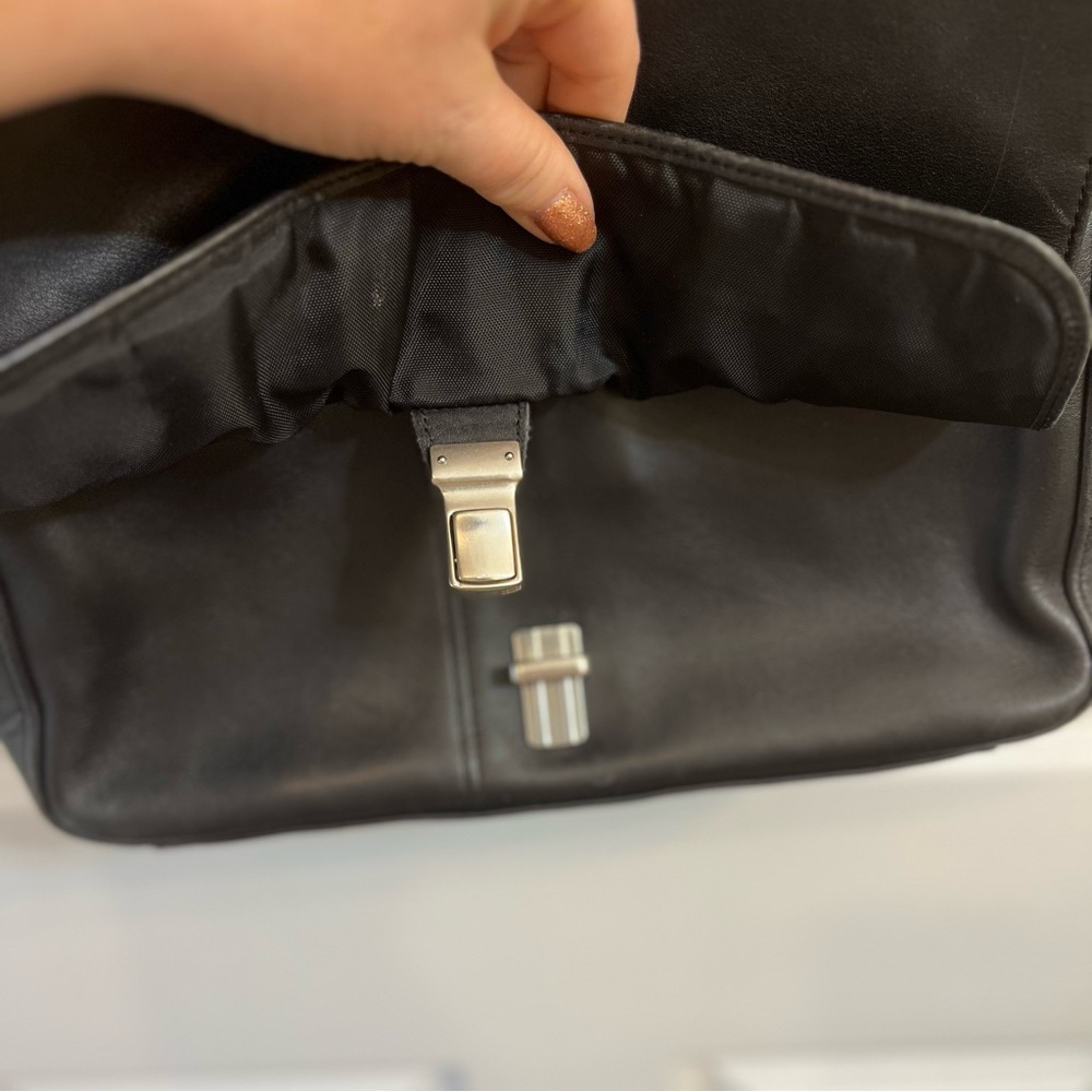 Coach Leather Saddle bag - Picture 3 of 11